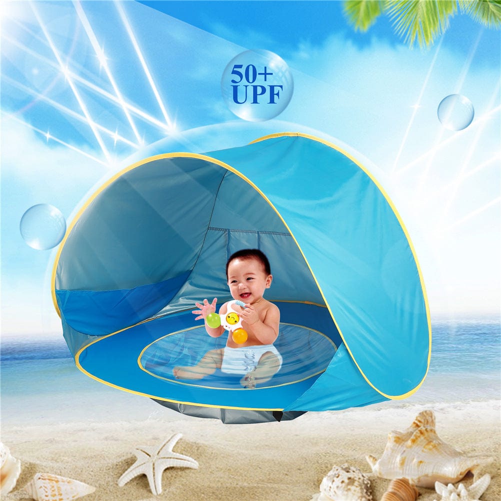 Little stepper Beach Tent ,Outdoor Camping Easy Fold Up Waterproof,  Sun Awning Tent UV-protection