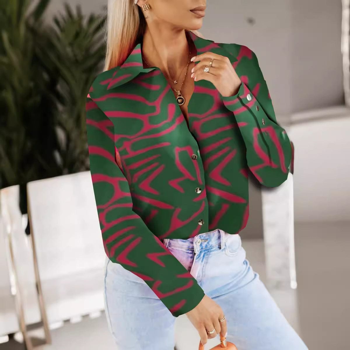 Women’s casual Printed Shirt